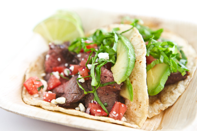 Tasty Kitchen Blog: Taco-Mania! Guest post by Jaden Hair of Steamy Kitchen (Steak)