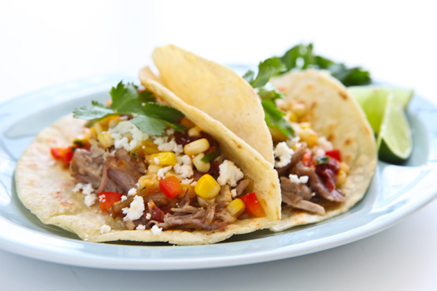 Tasty Kitchen Blog: Taco-Mania! Guest post by Jaden Hair of Steamy Kitchen (Carnitas)