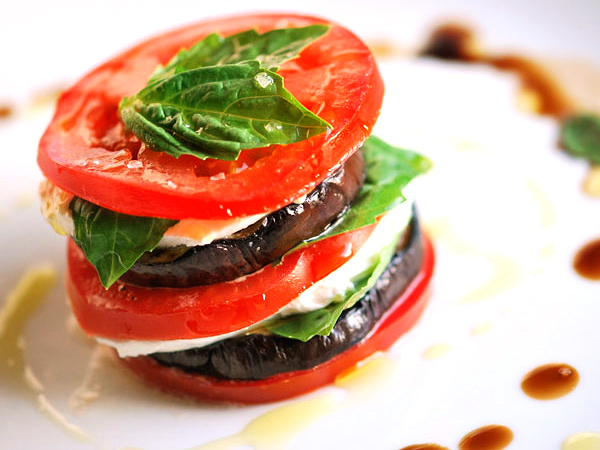 Tasty Kitchen: Blog In Season! (Eggplant and Tomato Napoleons, from TK member Inspired Taste)