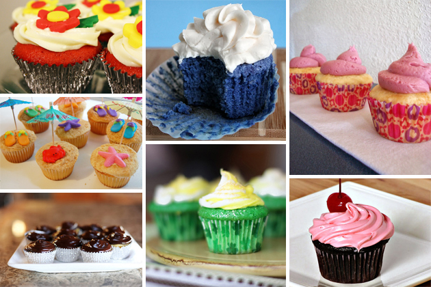 Tasty Kitchen Blog: The Theme is Cupcakes! (Decorated with a Theme)