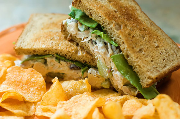 Tasty Kitchen Blog: Cold Sandwiches for the Summer! (Chicken Salad, recipe from Ree Drummond of The Pioneer Woman)