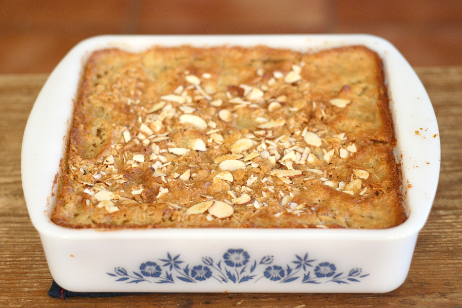 Tasty Kitchen Blog: Fruit on the Bottom Baked Oatmeal. Guest post and recipe from Erica Kastner of Cooking for Seven.