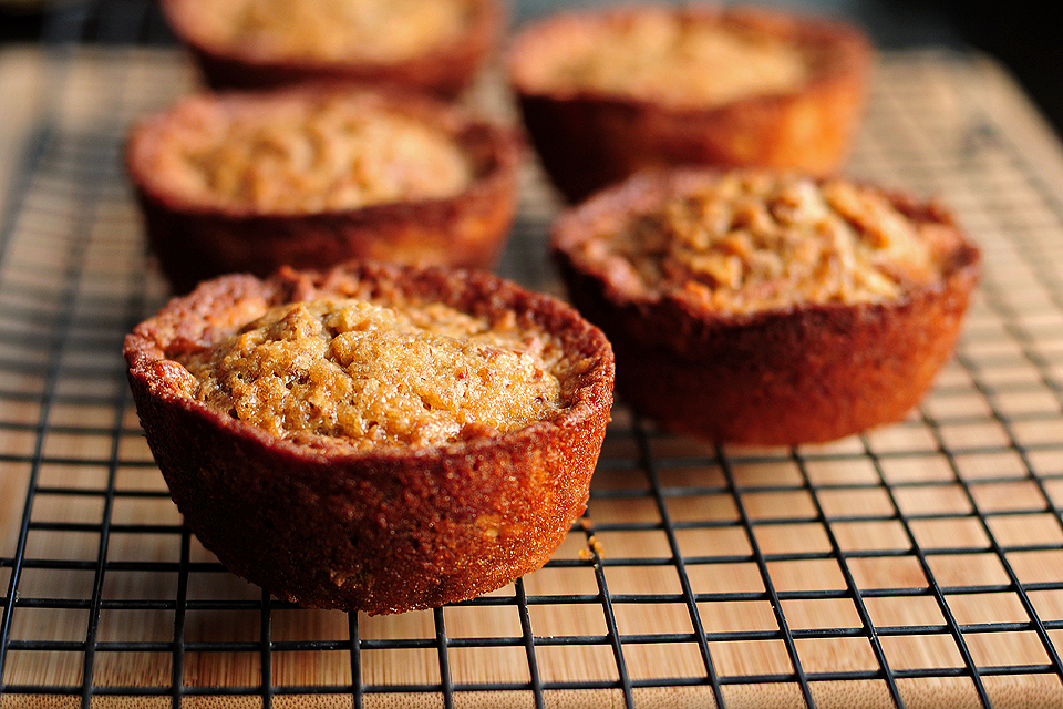 Tasty Kitchen Blog: Pecan Pie Muffins. Guest post by Amy Johnson of She Wears Many Hats, recipe submitted by TK member blackhawkwife.