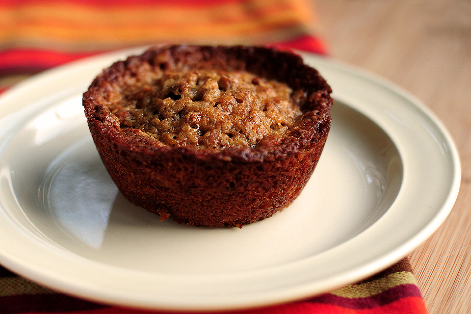 Tasty Kitchen Blog: Pecan Pie Muffins. Guest post by Amy Johnson of She Wears Many Hats, recipe submitted by TK member blackhawkwife.