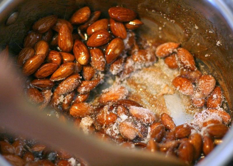 Tasty Kitchen Blog: Burnt Sugar Almonds. Guest post by Natalie Perry of Perry's Plate, recipe submitted by TK member Birgit Kerr of Scrapalicious Bytes.