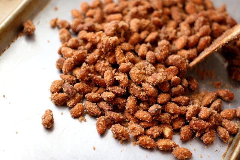 Tasty Kitchen Blog: Burnt Sugar Almonds. Guest post by Natalie Perry of Perry's Plate, recipe submitted by TK member Birgit Kerr of Scrapalicious Bytes.