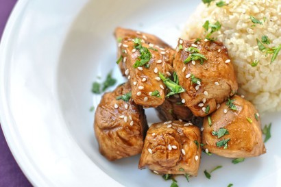Thai Honey Peanut Chicken | Tasty Kitchen Blog