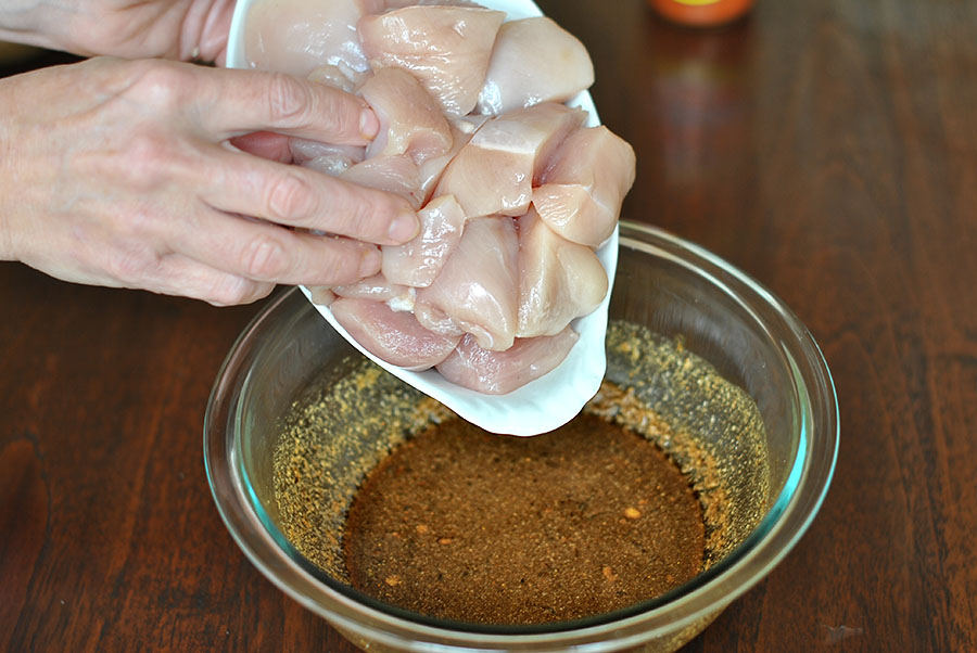 Tasty Kitchen Blog: Thai Honey Peanut Chicken. Guest post by Maggy Keet of Three Many Cooks, recipe submitted by TK member spygirl.