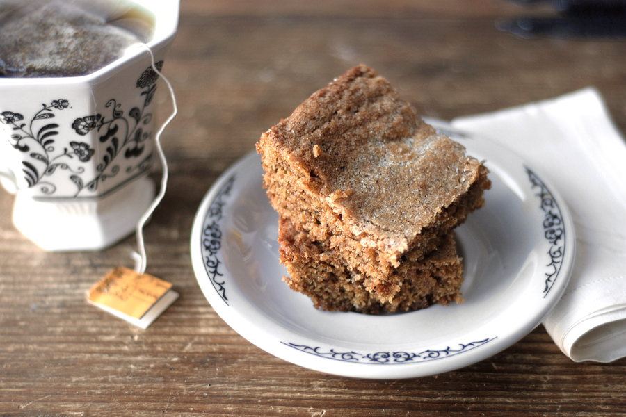 Tasty Kitchen Blog: Chai Gingerbread Bars. Guest post by Erica Kastner of Cooking for Seven, recipe submitted by TK member Nika.