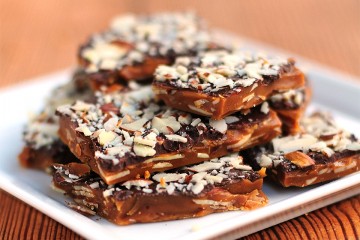 Tasty Kitchen Blog: Almond Roca. Guest post by Amy Johnson of She Wears Many Hats, recipe submitted by TK member mdatwell.
