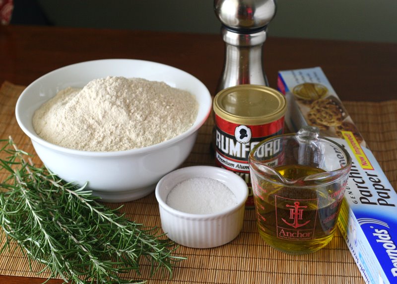 Tasty Kitchen Blog: Bakery Style Rosemary Flatbread. Guest post by Natalie Perry of Perry's Plate, recipe submitted by TK member culinarycapers.