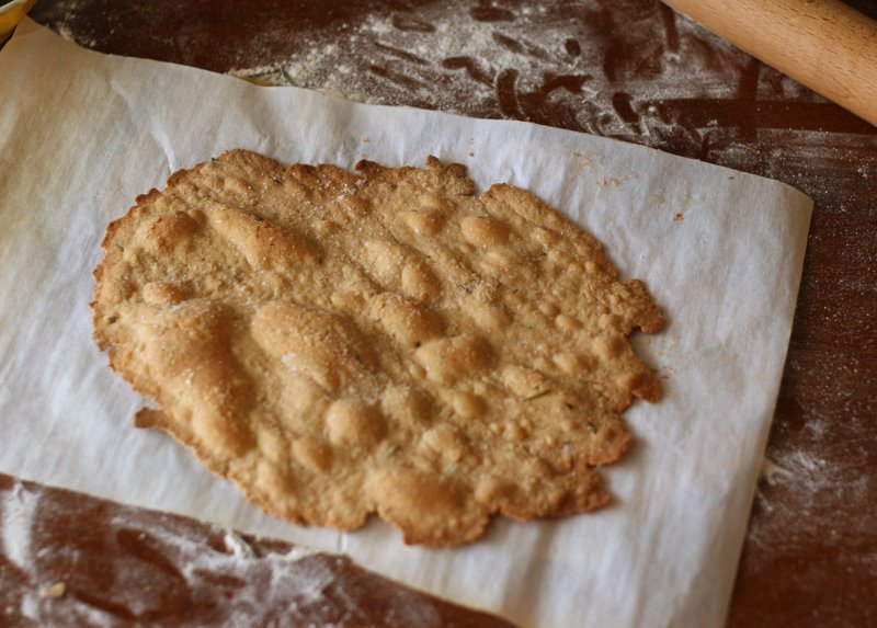 Tasty Kitchen Blog: Bakery Style Rosemary Flatbread. Guest post by Natalie Perry of Perry's Plate, recipe submitted by TK member culinarycapers.