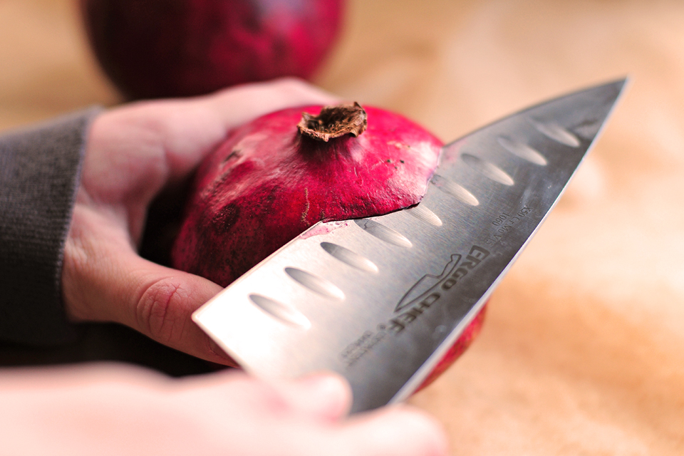 Tasty Kitchen Blog: How To Open a Pomegranate. Guest post by Amy Johnson of She Wears Many Hats.