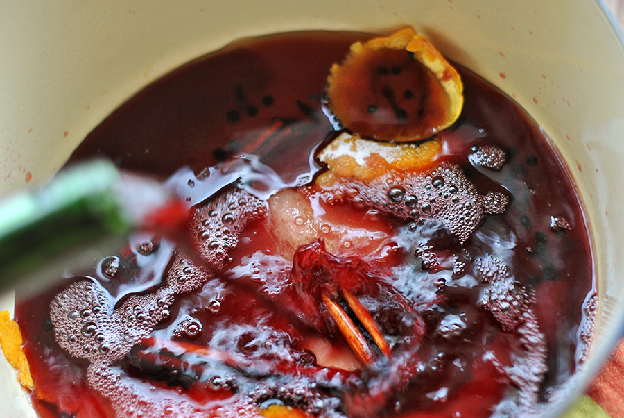 Tasty Kitchen Blog: Mulled Wine. Guest post by Maggy Keet of Three Many Cooks, recipe from Three Many Cooks.