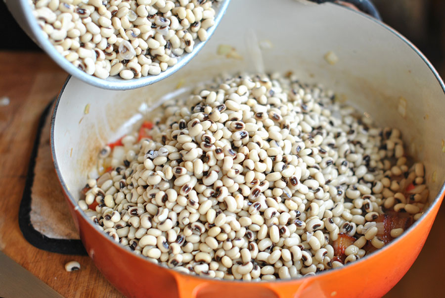 Tasty Kitchen Blog: New Year's Black-Eyed Peas, Slightly Updated. Guest post by Maggy Keet of Three Many Cooks, recipe from Three Many Cooks.