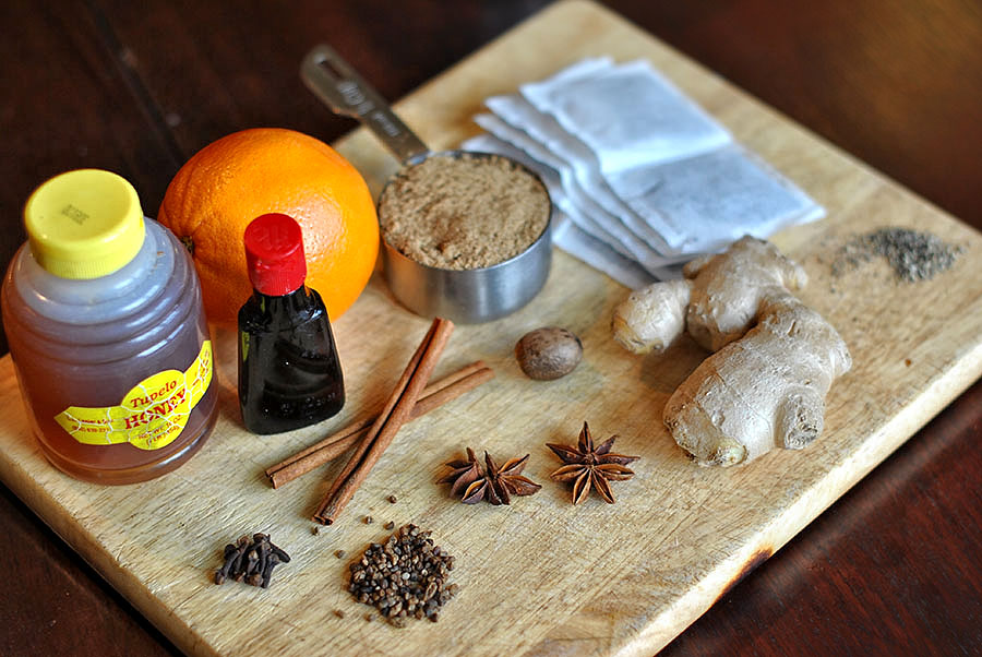 Tasty Kitchen Blog: Amazing Spiced Chai Concentrate. Guest post by Maggy Keet of Three Many Cooks, recipe submitted by TK member thecatnipcat.