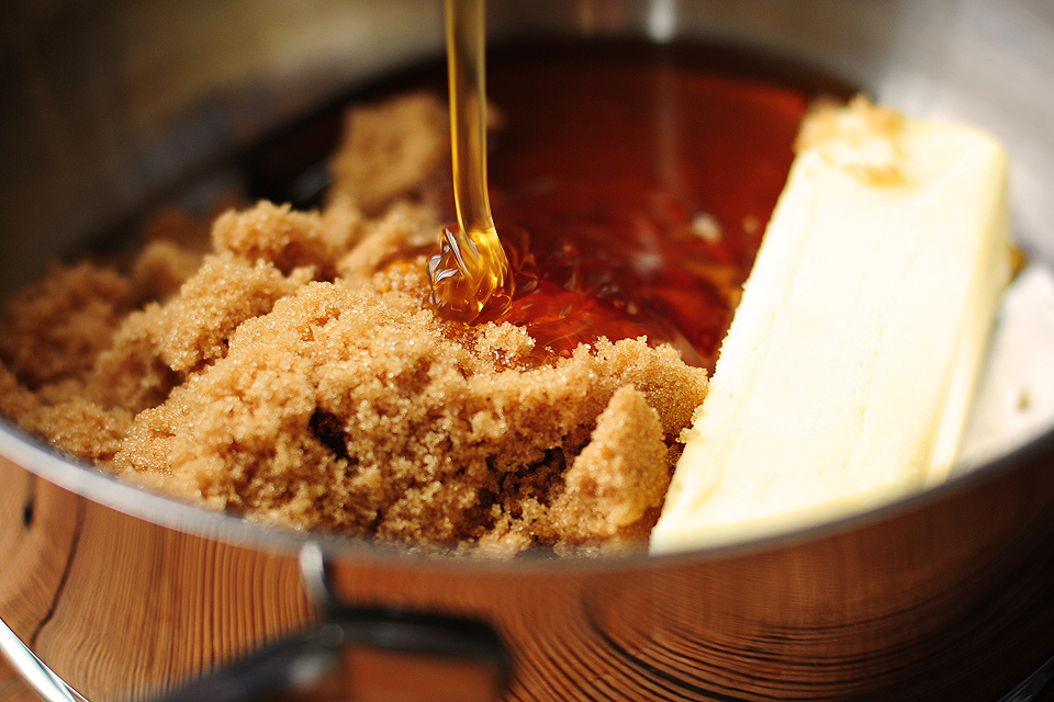 Tasty Kitchen Blog: Honey Caramel Sauce. Guest post by Amy Johnson of She Wears Many Hats, recipe submitted by TK member Sally Darling of My Homemade Life.