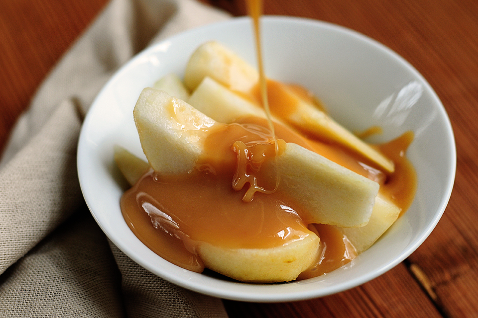 Tasty Kitchen Blog: Honey Caramel Sauce. Guest post by Amy Johnson of She Wears Many Hats, recipe submitted by TK member Sally Darling of My Homemade Life.