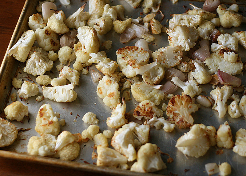 Tasty Kitchen Blog: Roasted Cauliflower Soup. Guest post by Natalie Perry of Perry's Plate, recipe submitted by TK member Hailey of Hail's Kitchen.