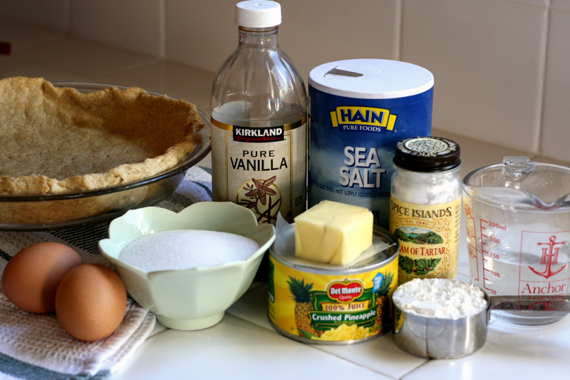 Tasty Kitchen Blog: Pineapple Pie. Guest post and recipe from Natalie Perry of Perry's Plate.