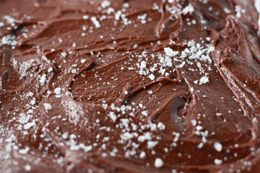 Tasty Kitchen Blog: Salted Fudge Brownies. Guest post by Jenna Weber of Eat, Live, Run; recipe submitted by TK member Jennifer (janedeere) of Jennifer Cooks.