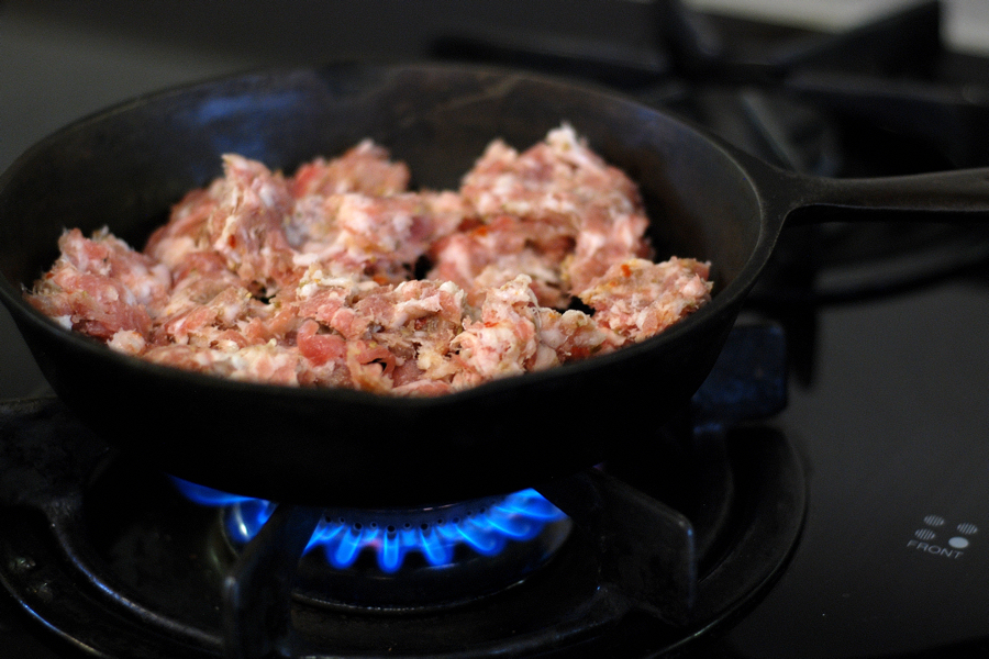 Tasty Kitchen Blog: Glorious Stuffed Portobello Mushrooms. Guest post by Erica Kastner of Cooking for Seven, recipe submitted by TK member Acher.