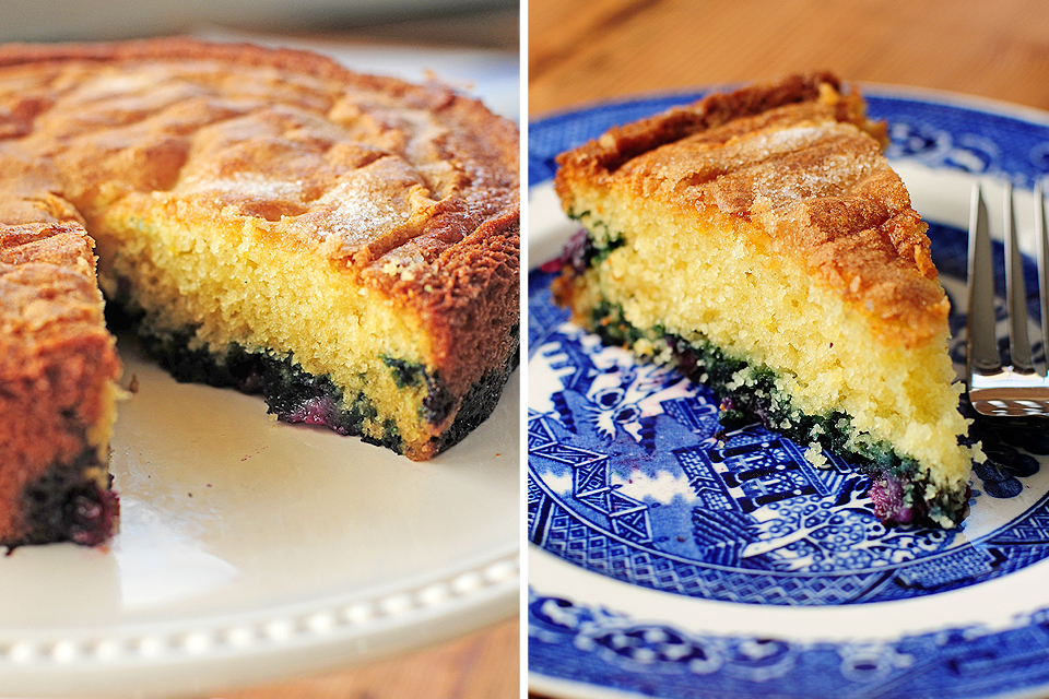 Tasty Kitchen Blog: Blueberry Lemon Buttermilk Cake. Guest post by Amy Johnson of She Wears Many Hats, recipe submitted by TK member Valery Bunnell (valery).