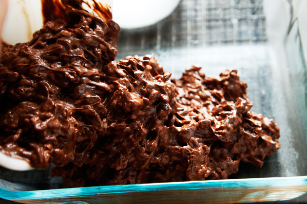 Tasty Kitchen Blog: Rocky Road Rice Krispie Treats. Guest post by Alice Currah of Savory Sweet Life, recipe submitted by TK members Chrissy and Lauren of From the Yellow Kitchen.