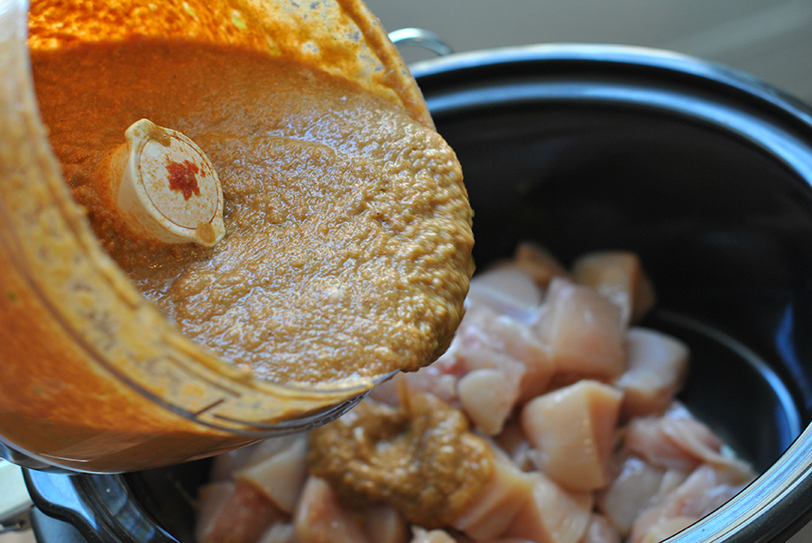 Tasty Kitchen Blog: Slow Cooker Coconut Chicken Curry. Guest post by Maggy Keet of Three Many Cooks, recipe submitted by TK member Ayalla of Salt and Paprika.