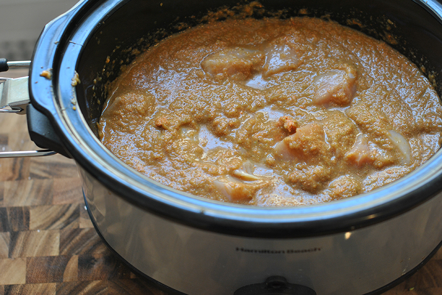 Tasty Kitchen Blog: Slow Cooker Coconut Chicken Curry. Guest post by Maggy Keet of Three Many Cooks, recipe submitted by TK member Ayalla of Salt and Paprika.