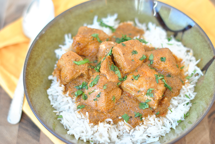 Tasty Kitchen Blog: Slow Cooker Coconut Chicken Curry. Guest post by Maggy Keet of Three Many Cooks, recipe submitted by TK member Ayalla of Salt and Paprika.