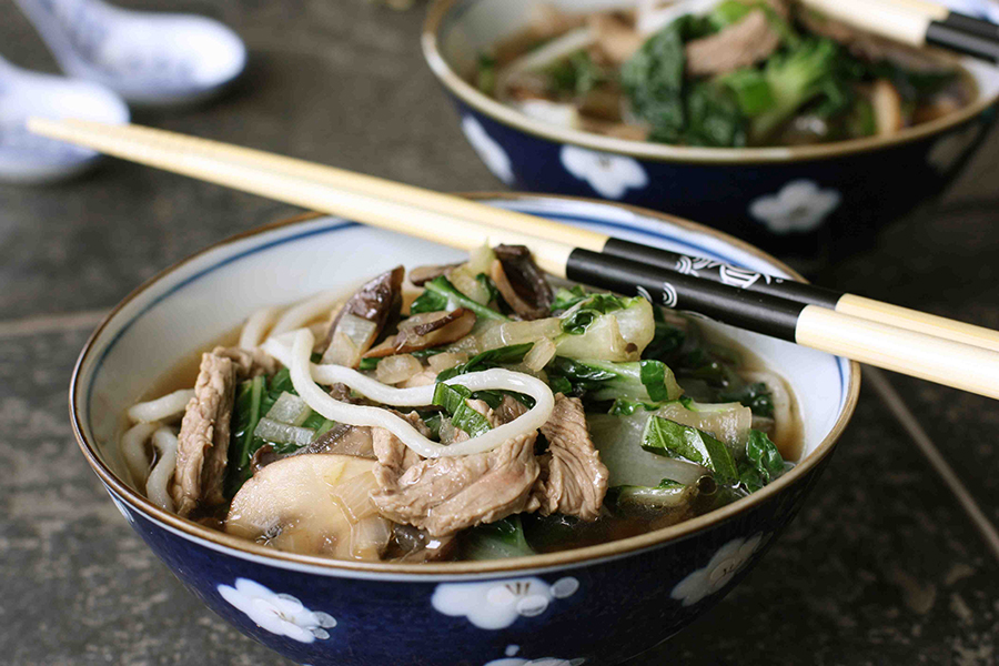 Tasty Kitchen Blog: Easy Asian Beef and Noodle Soup. Guest post by Dara Michalski of Cookin' Canuck, recipe submitted by TK member Mary Helen (mhorama) of Mary Makes Dinner.