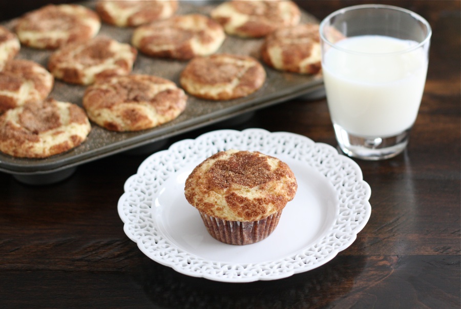 Tasty Kitchen Blog: Snickerdoodle Muffins. Guest post by Maria Lichty of Two Peas and Their Pod, recipe submitted by TK member Heather of Heather Christo Cooks, adapted from Culinary Concoctions by Peabody.