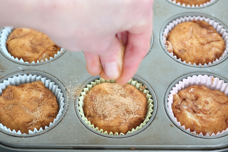 Tasty Kitchen Blog: Snickerdoodle Muffins. Guest post by Maria Lichty of Two Peas and Their Pod, recipe submitted by TK member Heather of Heather Christo Cooks, adapted from Culinary Concoctions by Peabody.