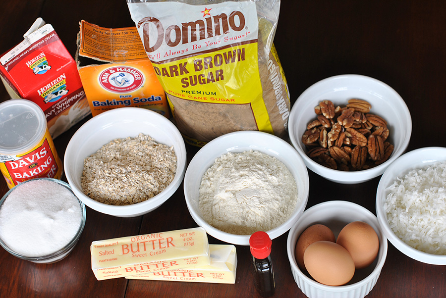 Tasty Kitchen Blog: Old Fashioned Oatmeal Cake with Broiled Topping. Guest post by Maggy Keet of Three Many Cooks, recipe submitted by TK member Brandi (dbnelson).