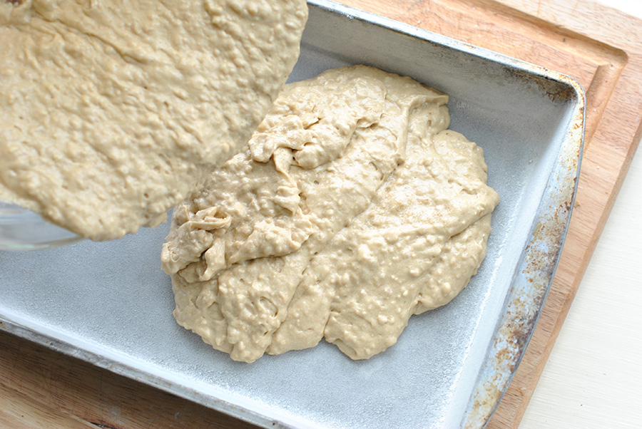 Tasty Kitchen Blog: Old Fashioned Oatmeal Cake with Broiled Topping. Guest post by Maggy Keet of Three Many Cooks, recipe submitted by TK member Brandi (dbnelson).