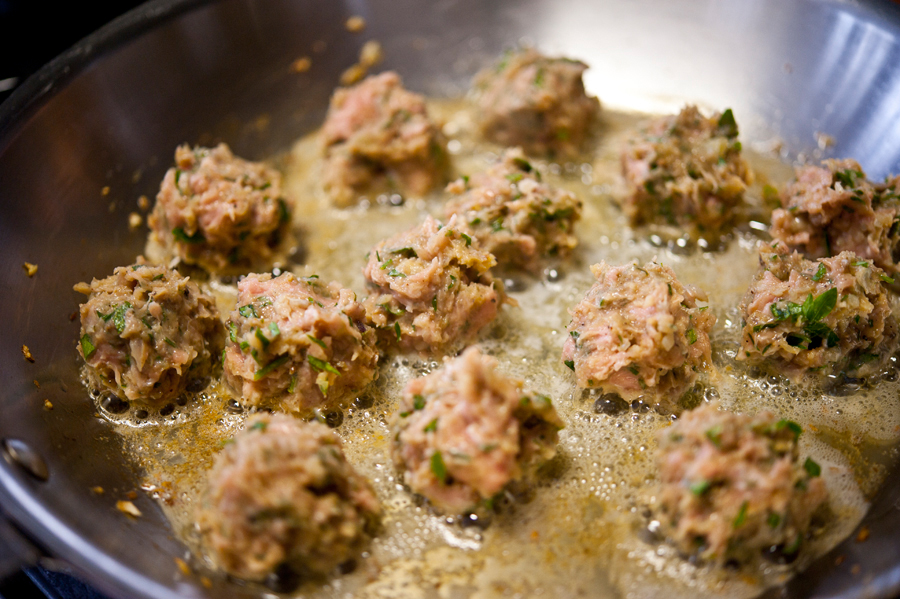 Tasty Kitchen Blog: Turkey Swedish Meatballs. Guest post by Georgia Pellegrini, recipe submitted by TK member GottaFeedEmAll (panditsgirl).