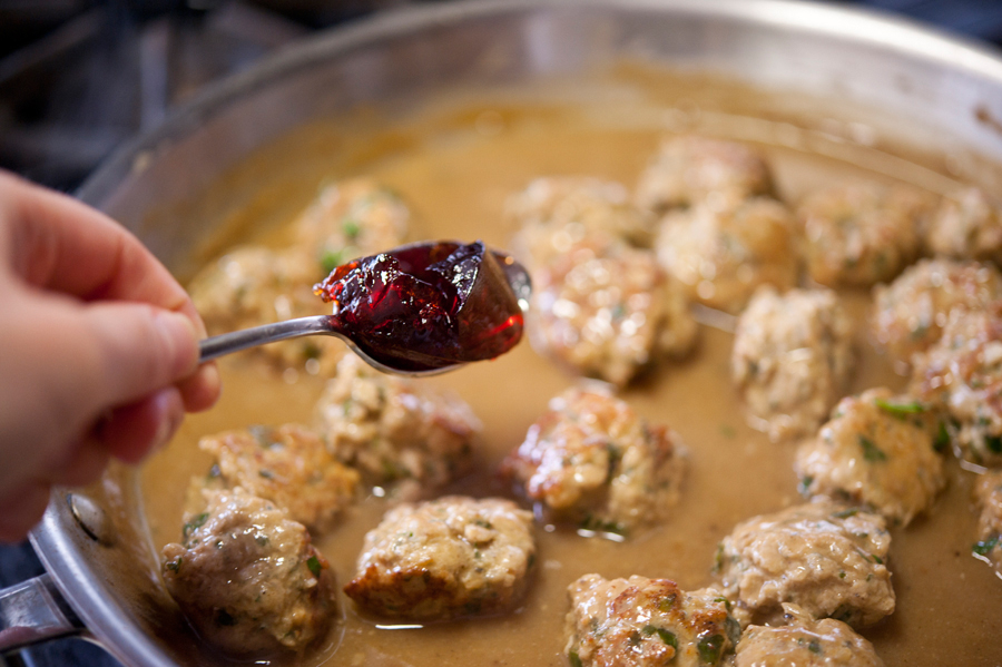 Tasty Kitchen Blog: Turkey Swedish Meatballs. Guest post by Georgia Pellegrini, recipe submitted by TK member GottaFeedEmAll (panditsgirl).