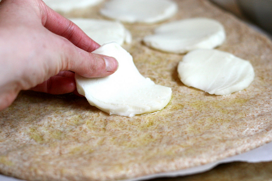 Tasty Kitchen Blog: Shaved Asparagus Pizza. Guest post by Natalie Perry of Perry's Plate, recipe submitted by TK member keeperrox.