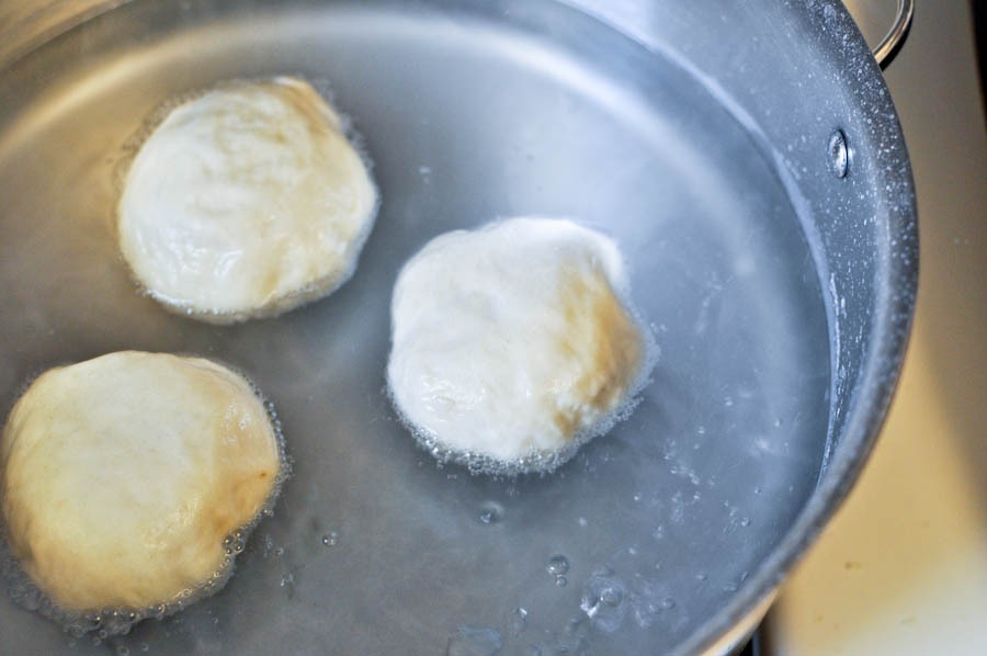 Tasty Kitchen Blog: Pretzel Rolls. Guest post by Jessica Merchant of How Sweet It Is, recipe submitted by TK member Erin Raatjes of The Misadventures of Myrtle Grace.