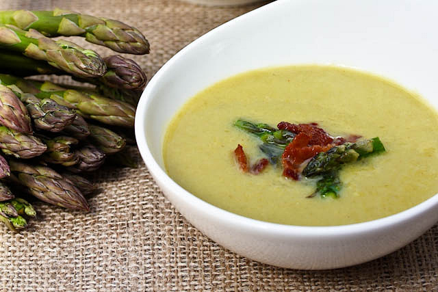Tasty Kitchen Blog: Looks Delicious! (Light and Creamy Asparagus Soup, submitted by TK member Sommer of A Spicy Perspective)
