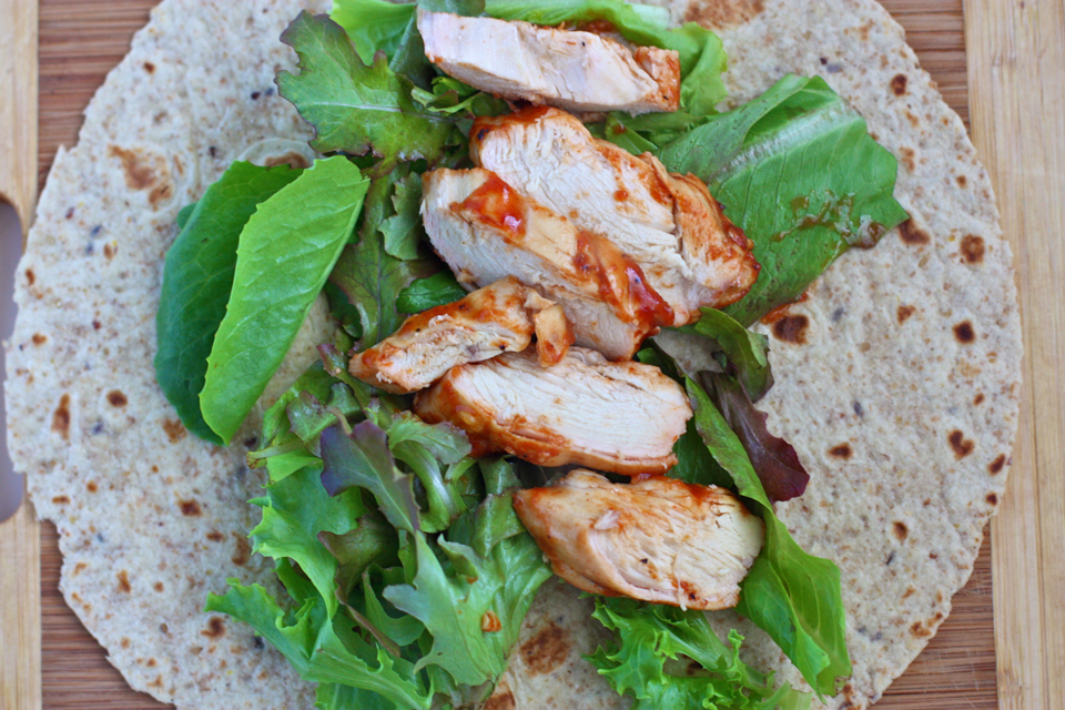 Tasty Kitchen Blog: BBQ Chicken, Brie and Plantain Wraps. Guest post by Jenna Weber of Eat, Live, Run; recipe submitted by TK member Tina of My Life as a Mrs.