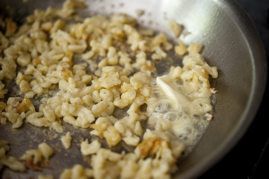 Tasty Kitchen Blog: Homemade Spaetzle. Guest post by Georgia Pellegrini, recipe submitted by TK member Candi of All Day Night.