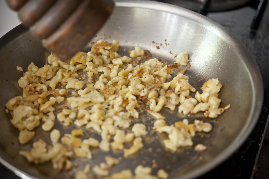 Tasty Kitchen Blog: Homemade Spaetzle. Guest post by Georgia Pellegrini, recipe submitted by TK member Candi of All Day Night.