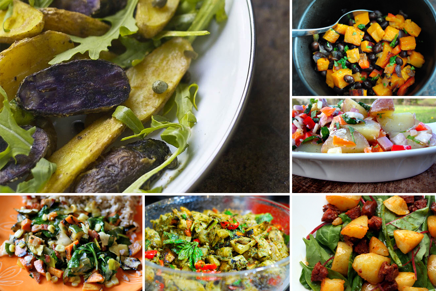 Tasty Kitchen Blog: The Theme is Potato Salad! (No Cream or Mayo)