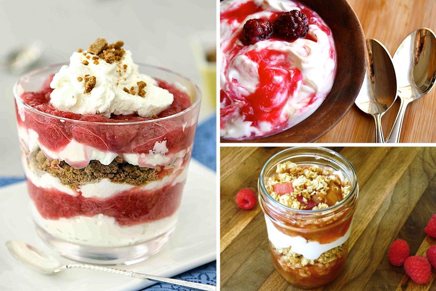 Tasty Kitchen Blog: The Theme is Rhubarb! (Parfaits)