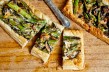 Tasty Kitchen Blog: Asparagus Cheese Tarts. Guest post by Georgia Pellegrini, recipe submitted by TK member Harlie Merten (sissy1) of One Bakin' Blonde.