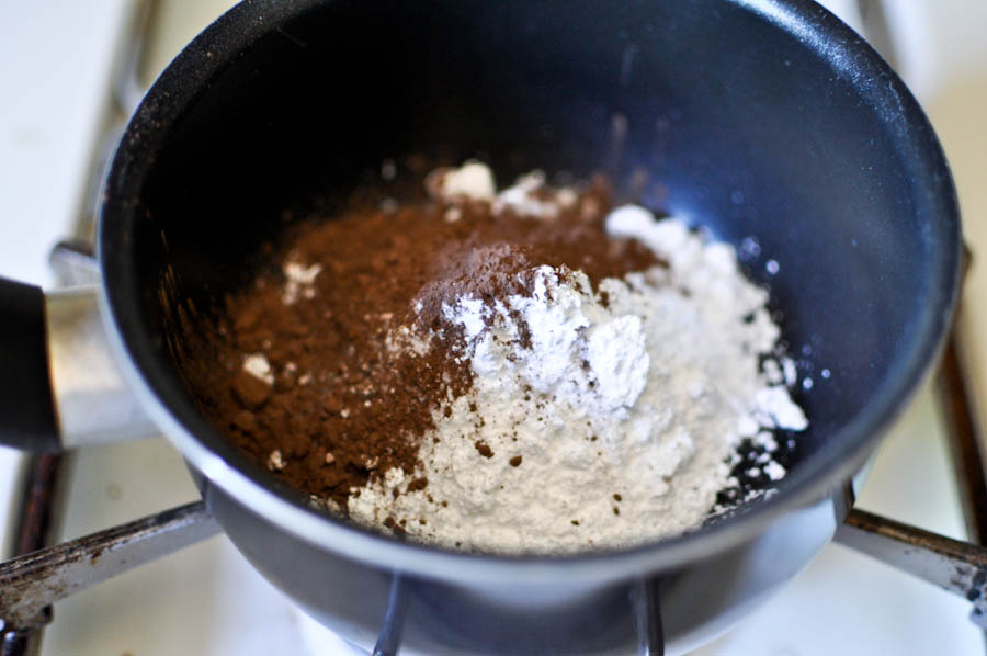 Tasty Kitchen Blog: Peanut Butter Stuffed Hot Fudge Cupcakes. Guest post and recipe from Jessica Merchant of How Sweet It Is.