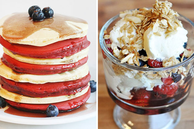 Tasty Kitchen Blog: Red, White and Blue (Breakfast)