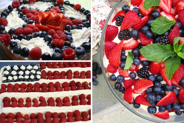 Tasty Kitchen Blog: Red, White and Blue (Cakes)